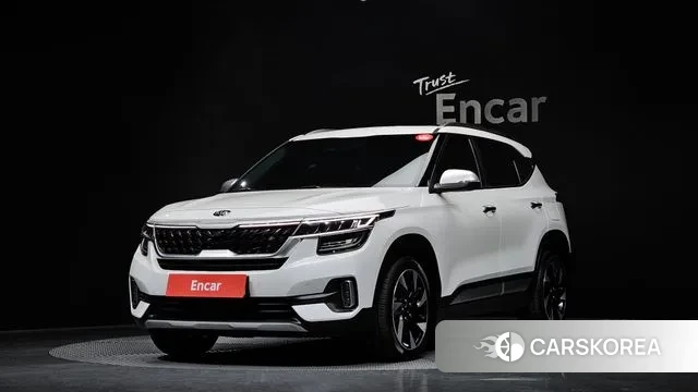 Kia Seltos 2021 Белый из Кореи
