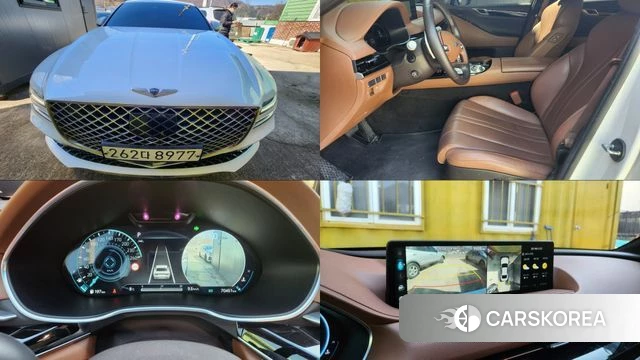 Genesis G80 (RG3) 2021 Белый из Кореи