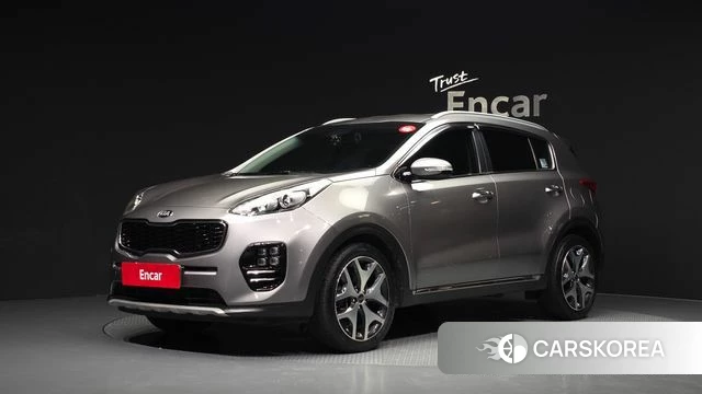 Kia Sportage 4th Generation 2018 Серый из Кореи