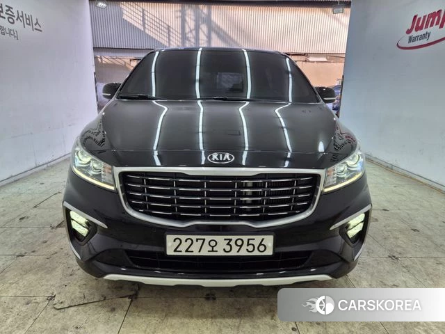 Kia The New Carnival 2019 Черный из Кореи