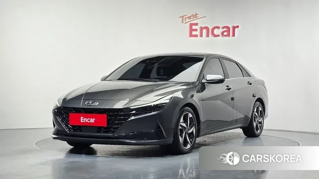 Hyundai Avante (CN7) 2021 Серый из Кореи