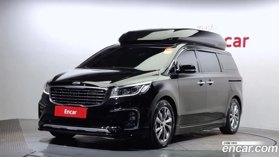 Kia The New Carnival 2019 Черный из Кореи