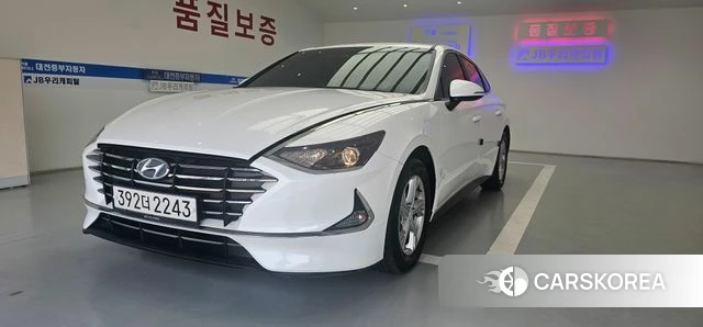 Hyundai Sonata (DN8) 2021 Белый из Кореи