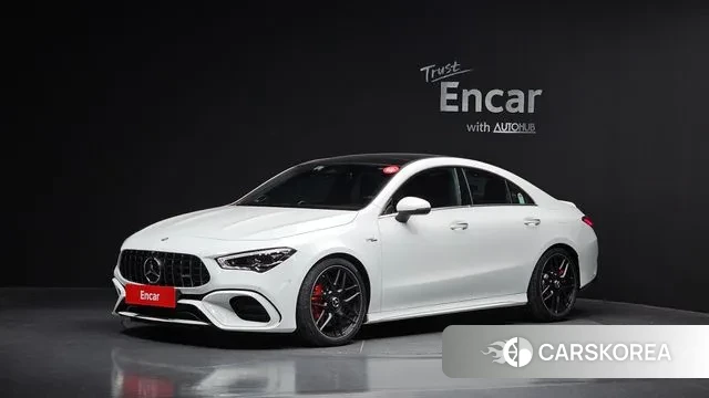 Mercedes-Benz CLA-Class C118 2024 Белый из Кореи