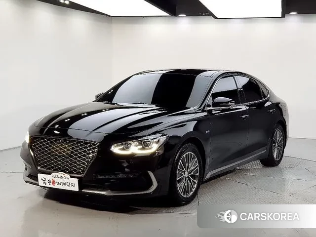 Hyundai Grandeur IG Hybrid 2018 Черный из Кореи