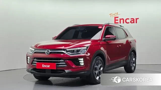 Ssangyong Beautiful Korando 2020 Красный из Кореи