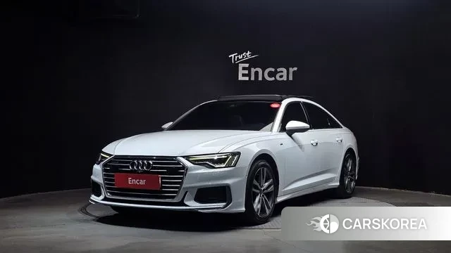 Audi A6 (C8) 2020 Белый из Кореи