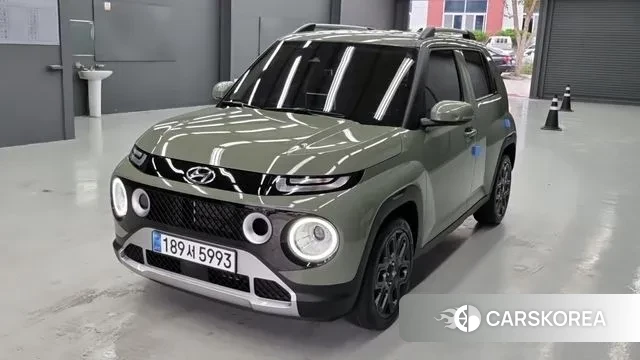 Hyundai Casper 2023 Светло-зеленый из Кореи