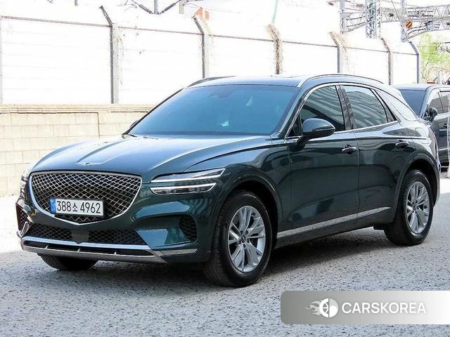 Genesis GV70 2021 Темно-зеленый из Кореи