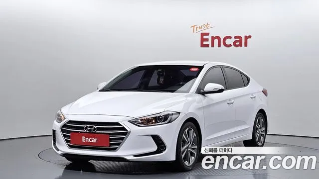 Hyundai Avante AD 2018 Белый из Кореи