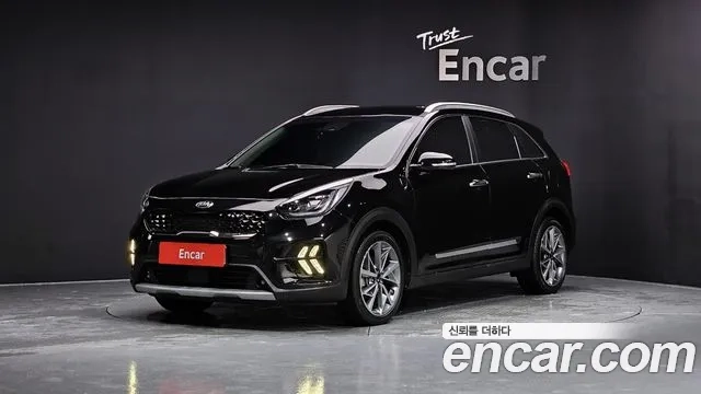 Kia The New Niro 2021 Черный из Кореи
