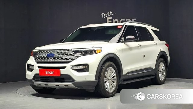 Ford Explorer 6th Generation 2021 Белый из Кореи