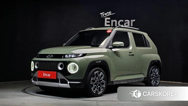 Hyundai Casper 2021 Темно-зеленый из Кореи