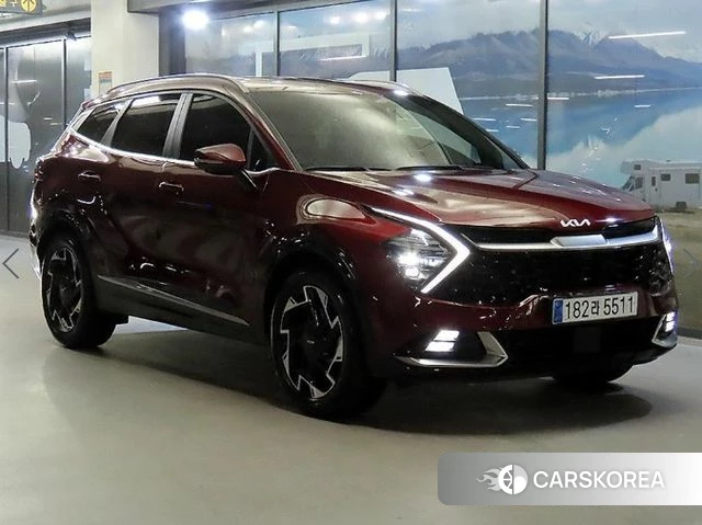 Kia Sportage 5th Generation 2022 Красный из Кореи