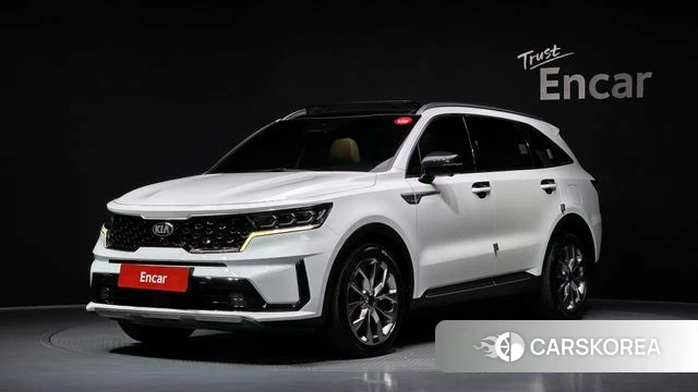 Kia Sorento 4th Generation 2021 Белый из Кореи
