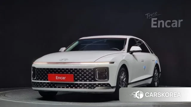 Hyundai Grandeur (GN7) 2023 Белый из Кореи