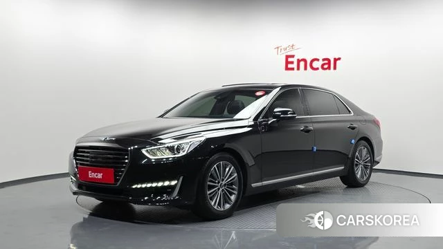 Genesis EQ900 2018 Черный из Кореи
