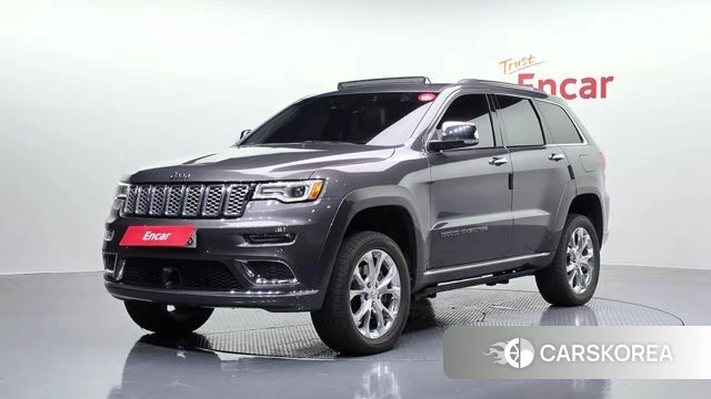 Jeep Grand Cherokee 2021 Серый из Кореи