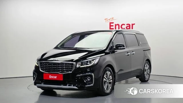 Kia The New Carnival 2019 Черный из Кореи