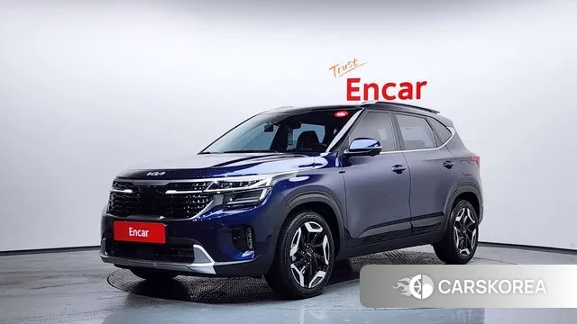 Kia The New Seltos 2023 Синий из Кореи