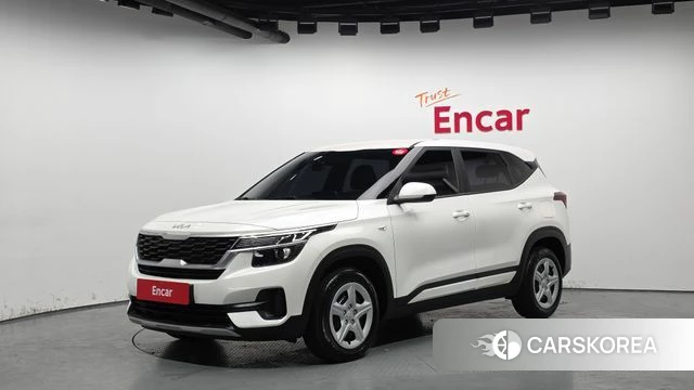 Kia Seltos 2022 Белый из Кореи