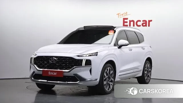 Hyundai The New Santa Fe 2020 Белый из Кореи