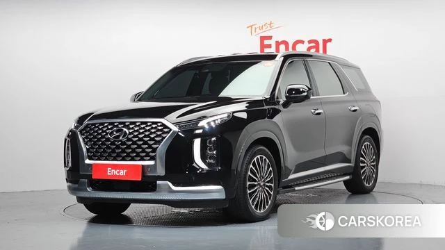 Hyundai Palisade 2021 Черный из Кореи