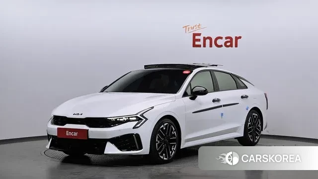 Kia The New K5 3rd generation 2023 Белый из Кореи