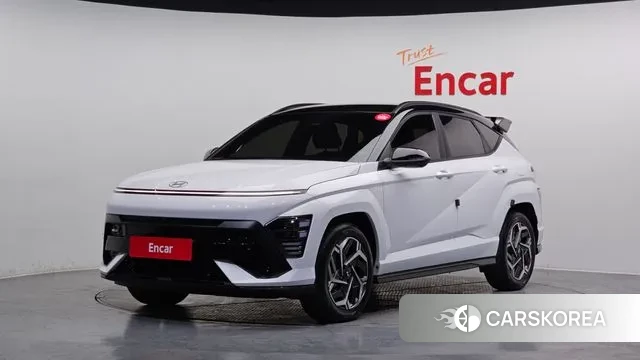 Hyundai Kona Hybrid (SX2) 2023 Белый из Кореи