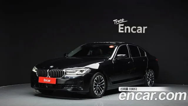 BMW 5 Series (G30) 2020 Черный из Кореи