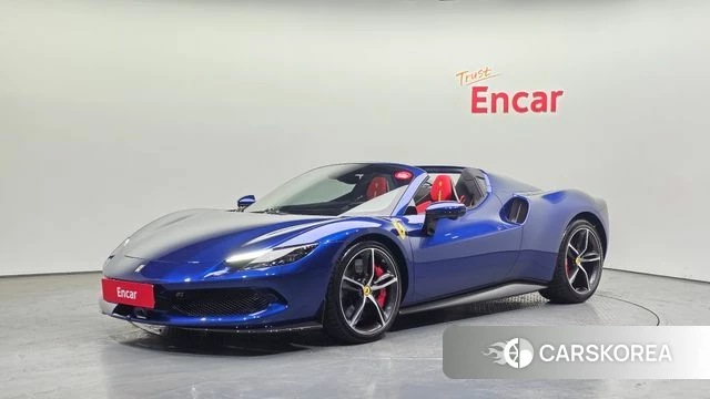 Ferrari 296 GTS 2024 Синий из Кореи