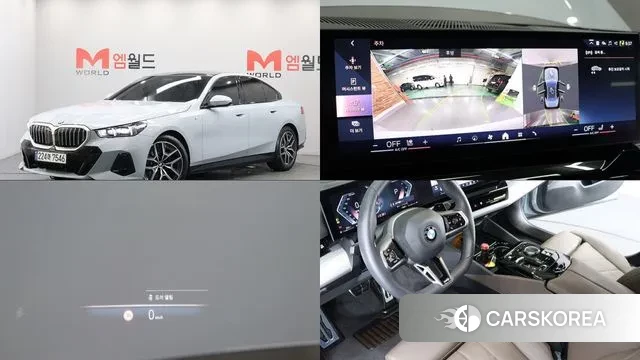 BMW 5 Series (G60) 2024 Цвет галактики из Кореи