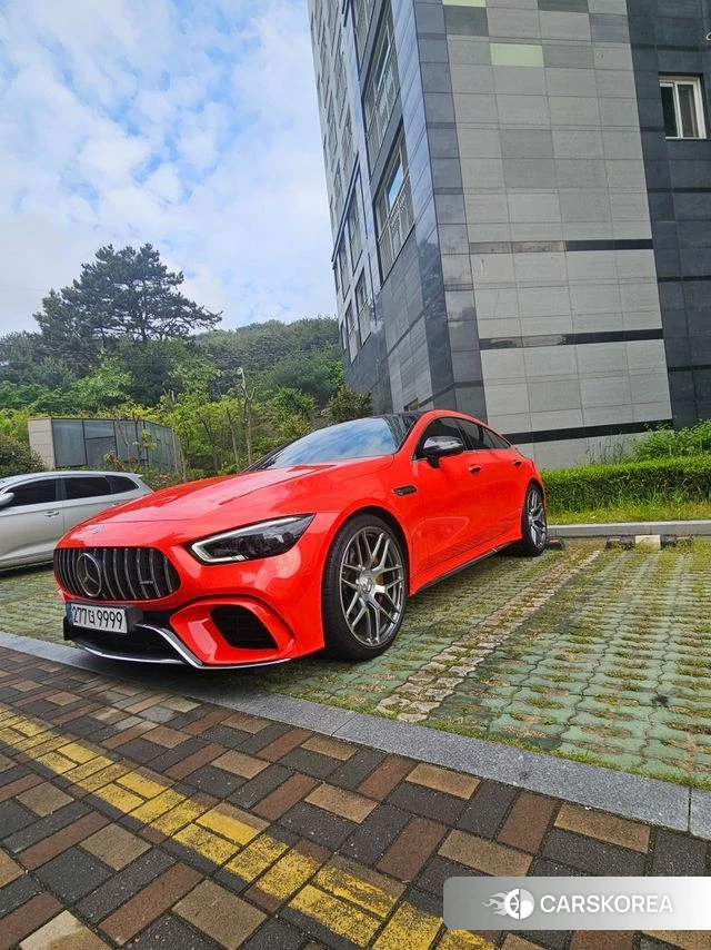 Mercedes-Benz AMG GT 2021 Серый из Кореи