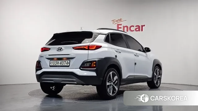 Hyundai Kona 2019 Белый из Кореи