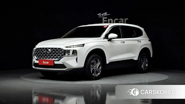Hyundai The New Santa Fe 2021 Белый из Кореи