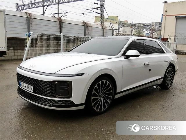 Hyundai Grandeur (GN7) 2023 Белый из Кореи