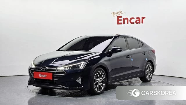 Hyundai The New Avante AD 2018 Синий из Кореи