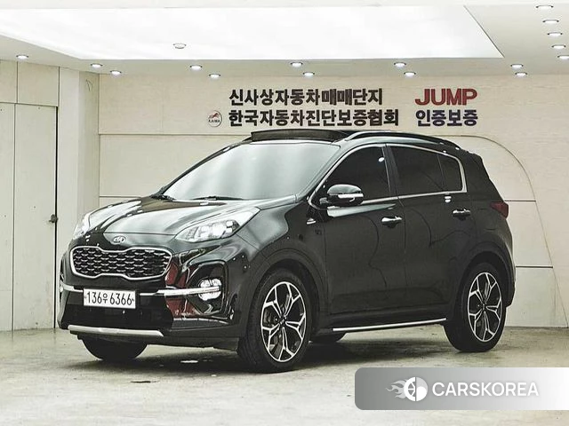 Kia Sportage The Bold 2020 Черный из Кореи