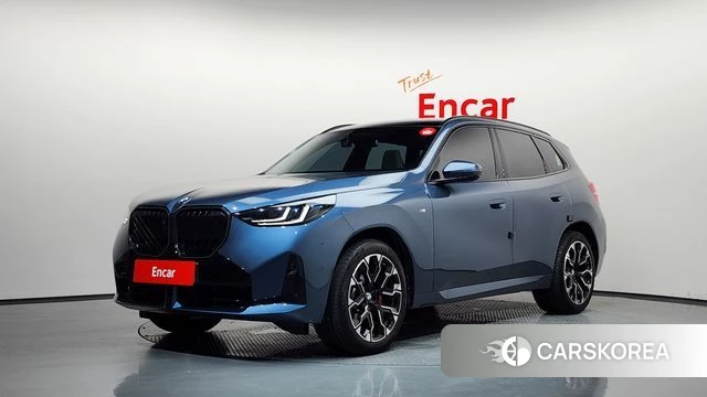BMW X3 (G45) 2025 Небесно-голубой из Кореи
