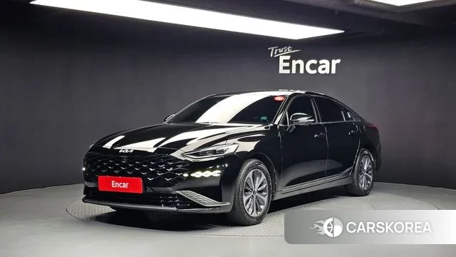 Kia K8 Hybrid 2021 Черный из Кореи