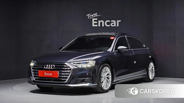 Audi A8 (D5) 2020 Синий из Кореи