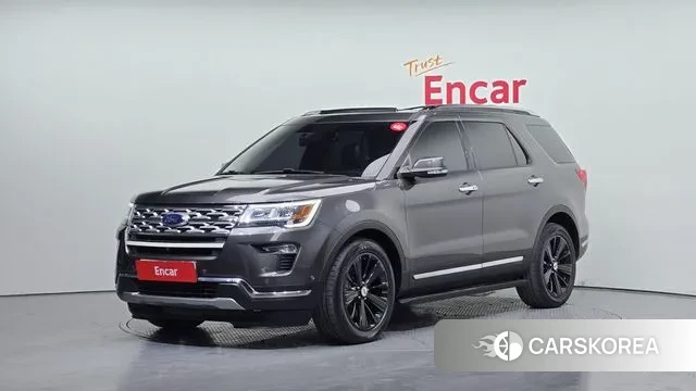 Ford Explorer 2018 Серый из Кореи