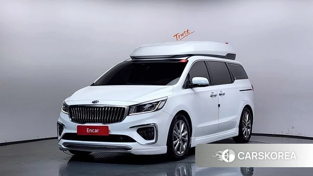 Kia The New Carnival 2018 Белый из Кореи