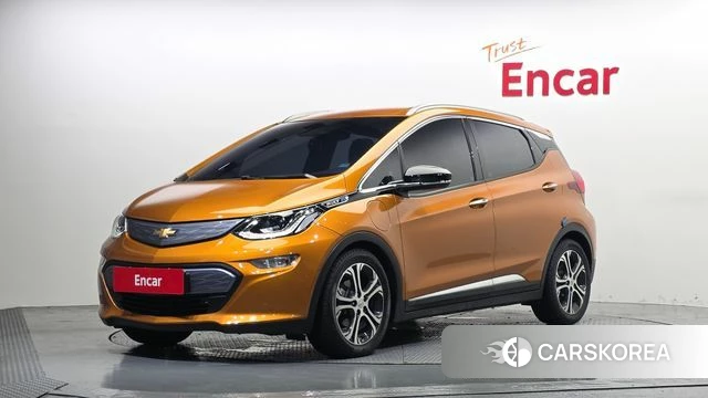 Chevrolet (GM Daewoo) Bolt EV 2018 Оранжевый из Кореи