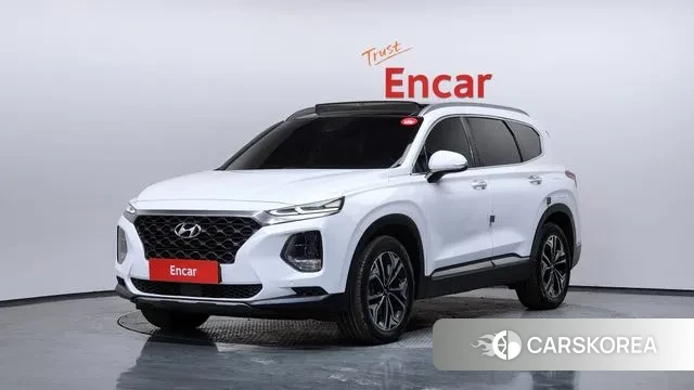 Hyundai Santa Fe TM 2018 Белый из Кореи