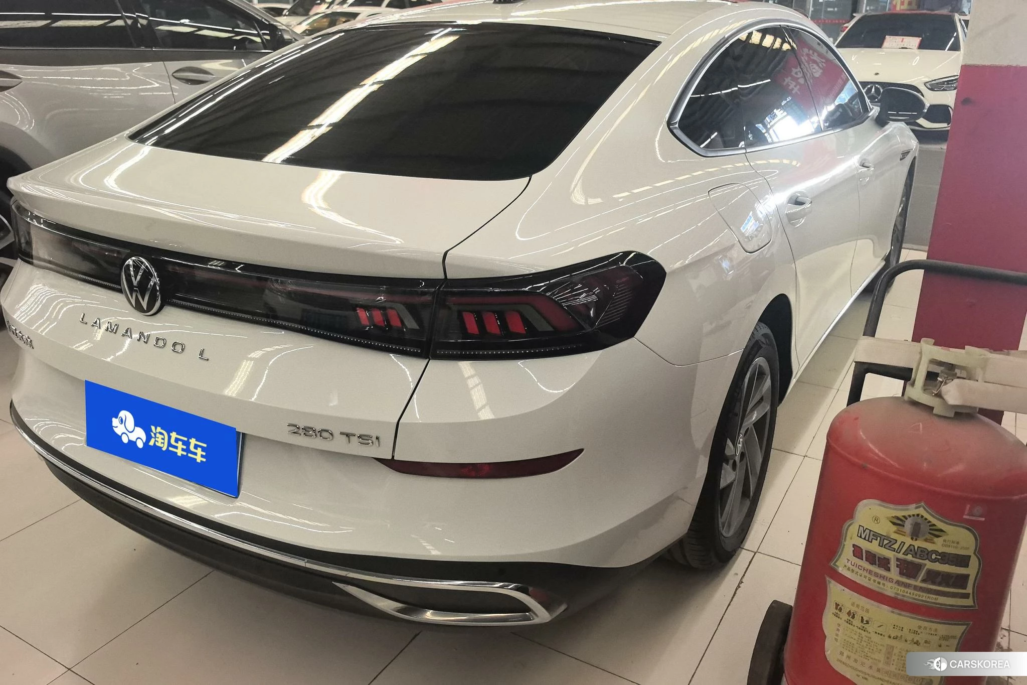 Volkswagen Lingdu 2023 Белый из Китая
