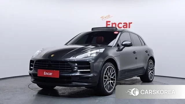 Porsche Macan 2021 Серый из Кореи