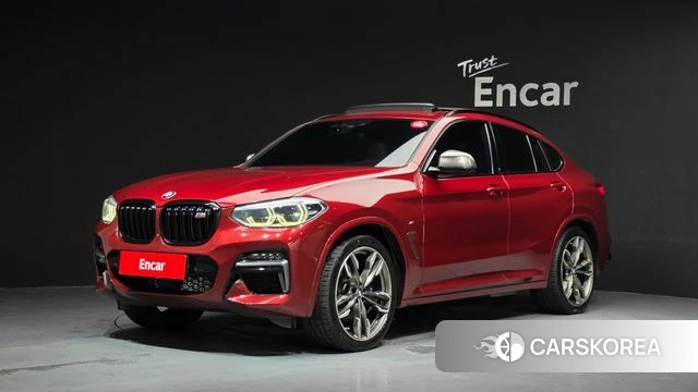 BMW X4 (G02) 2020 Красный из Кореи