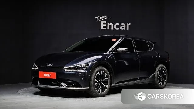 Kia EV6 2021 Синий из Кореи