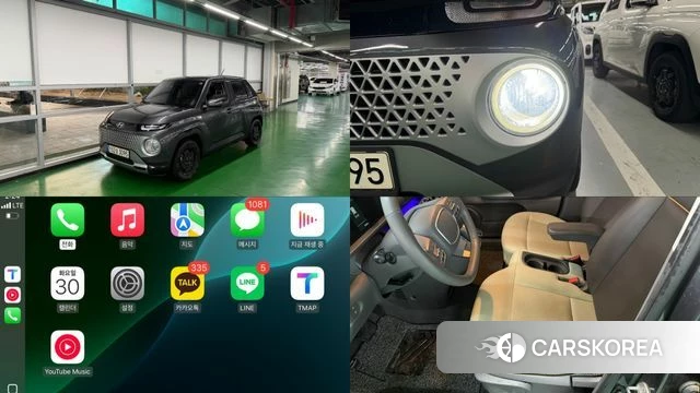 Hyundai Casper 2022 Серый из Кореи